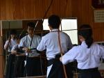弓道部写真